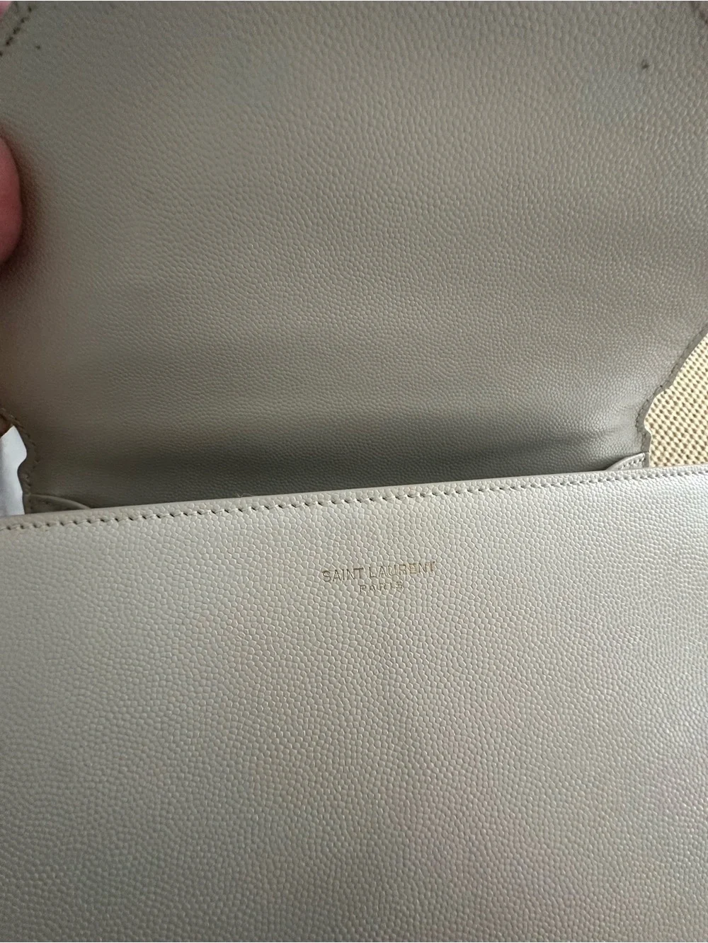 Saint Laurent structured saint